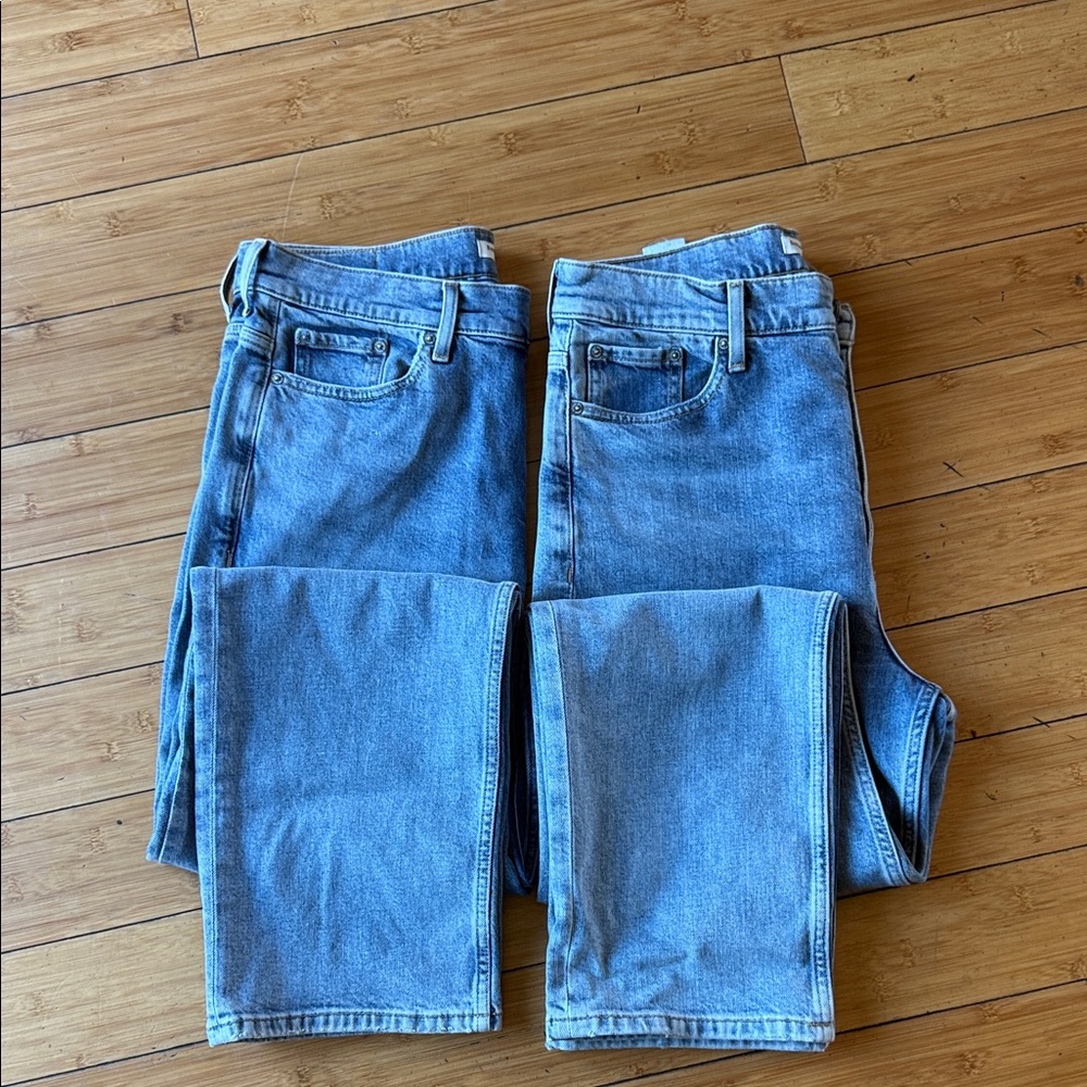 Women’s Blue Denim Jeans - Classic High Rise Straight Fit